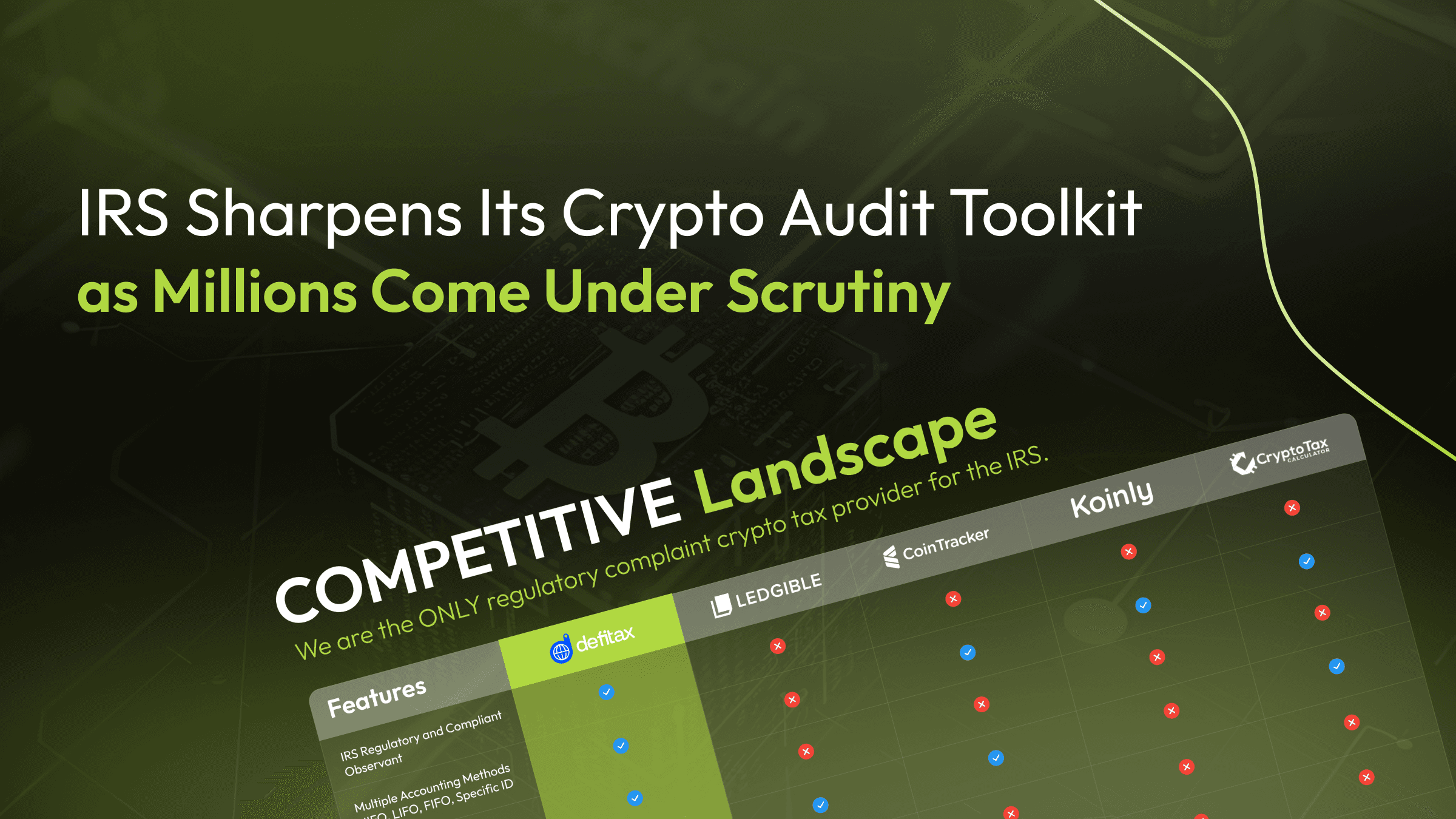 IRS Sharpens Its Crypto Audit Toolkit as Millions Come Under Scrutiny